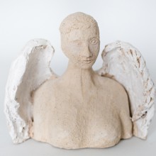 ANIELA rzeźba kobiety anioła